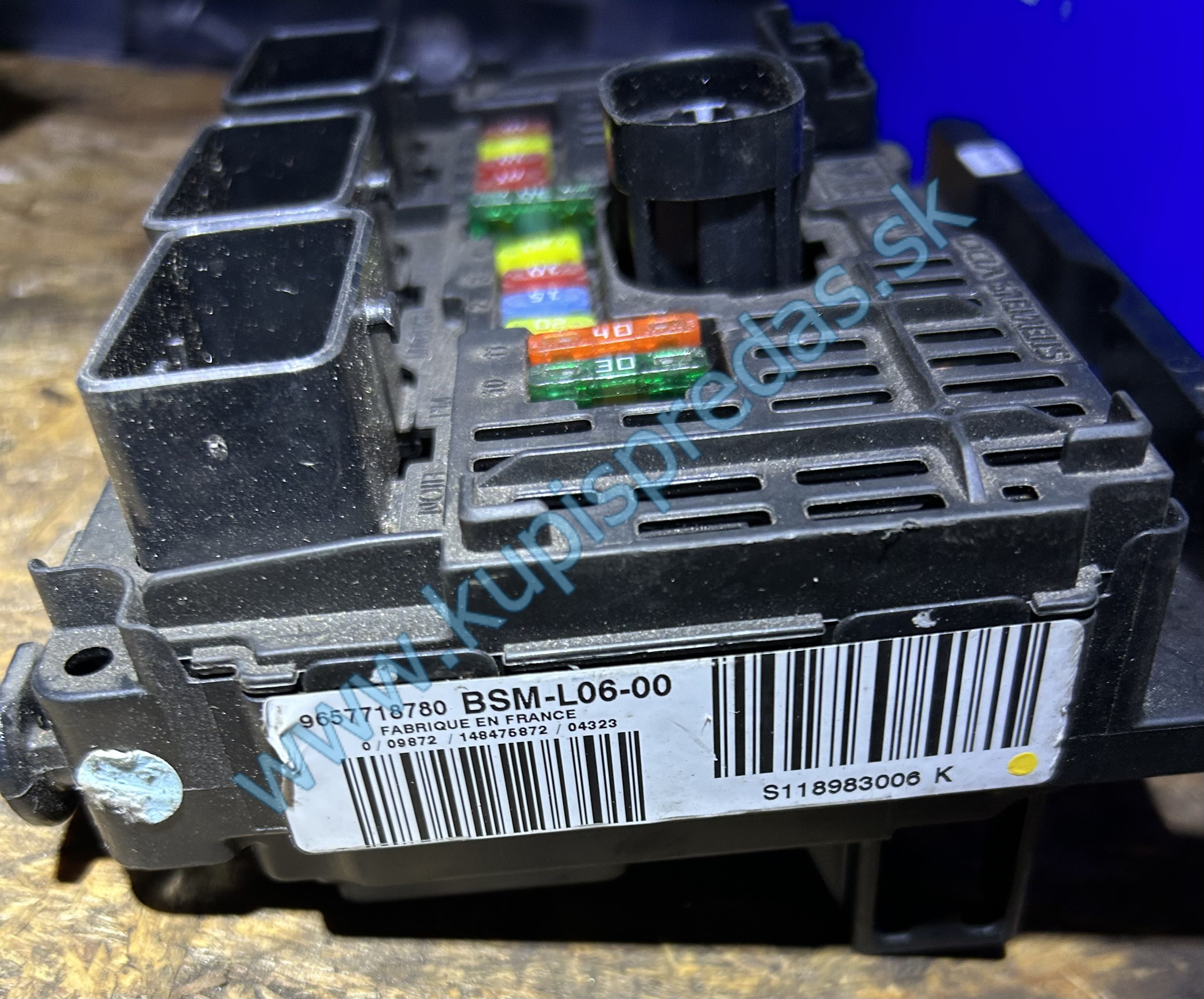 BSM L06-00 Siemens VDO 9657718780